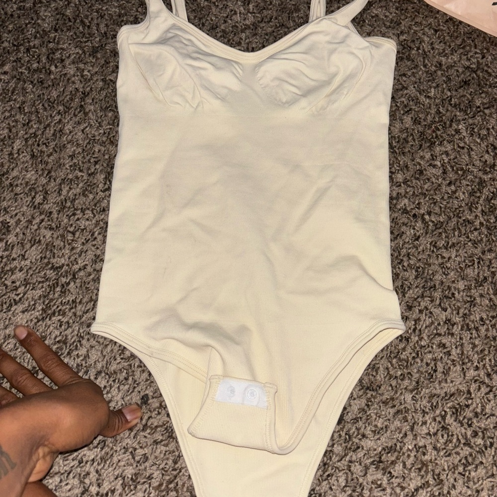 Cream Kids One Piece
